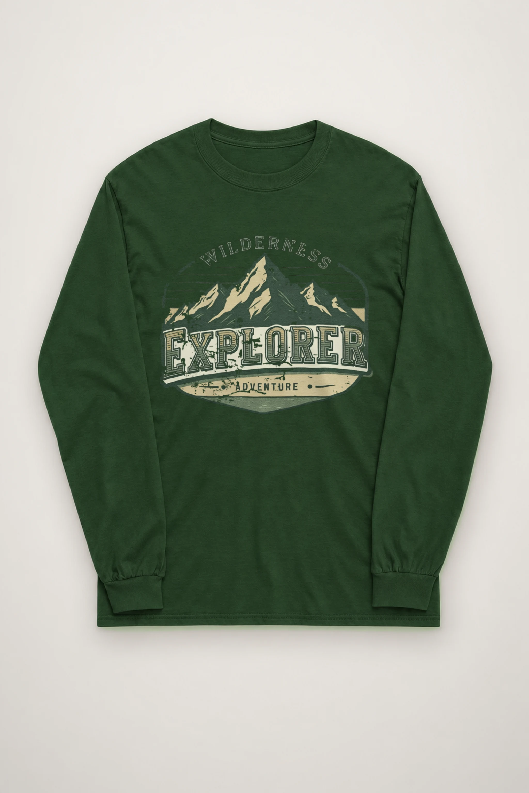 "Wilderness Explorer" Unisex Longsleeve T-shirt