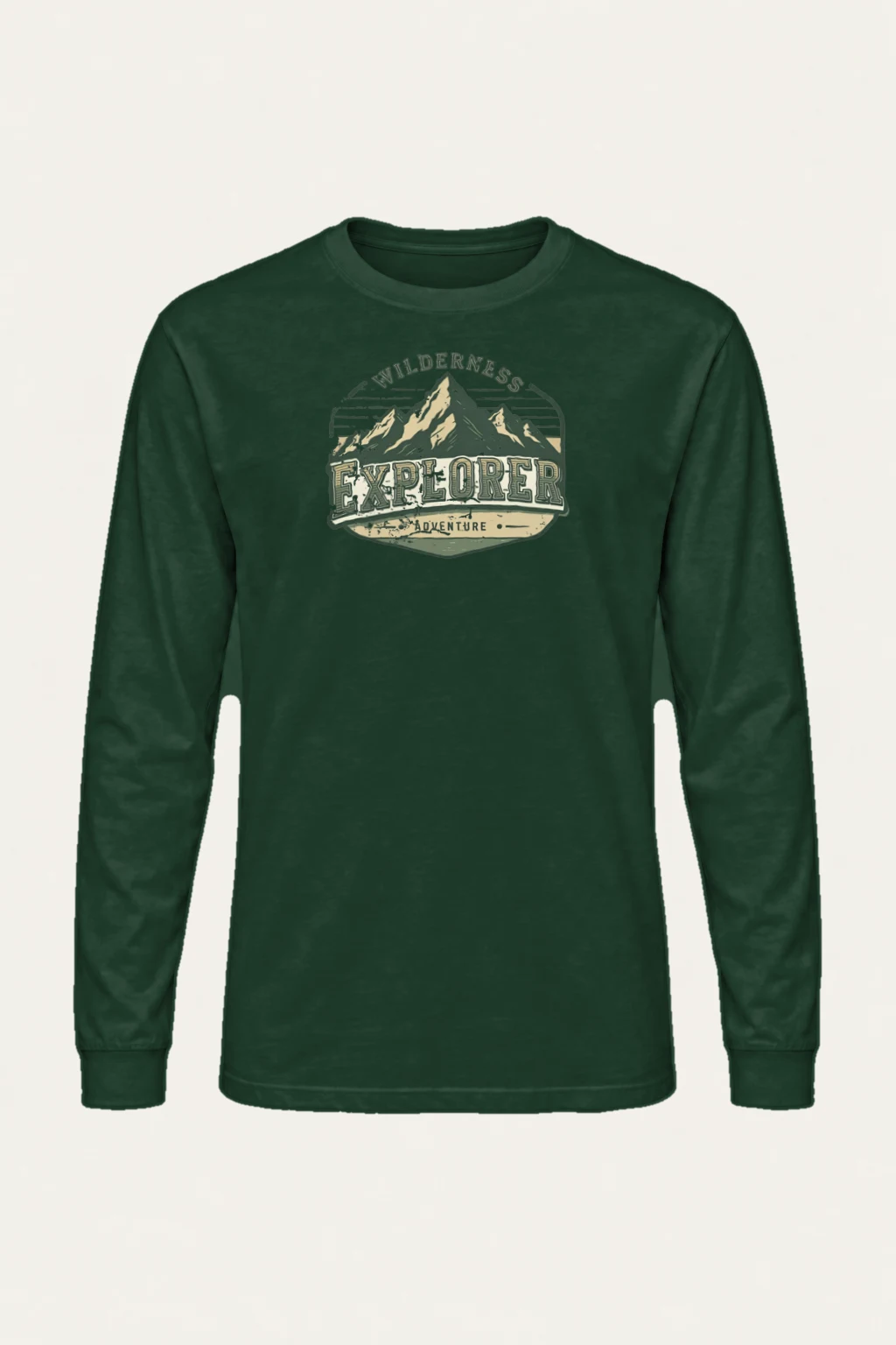 "Wilderness Explorer" Unisex Longsleeve T-shirt | Gildan 2400