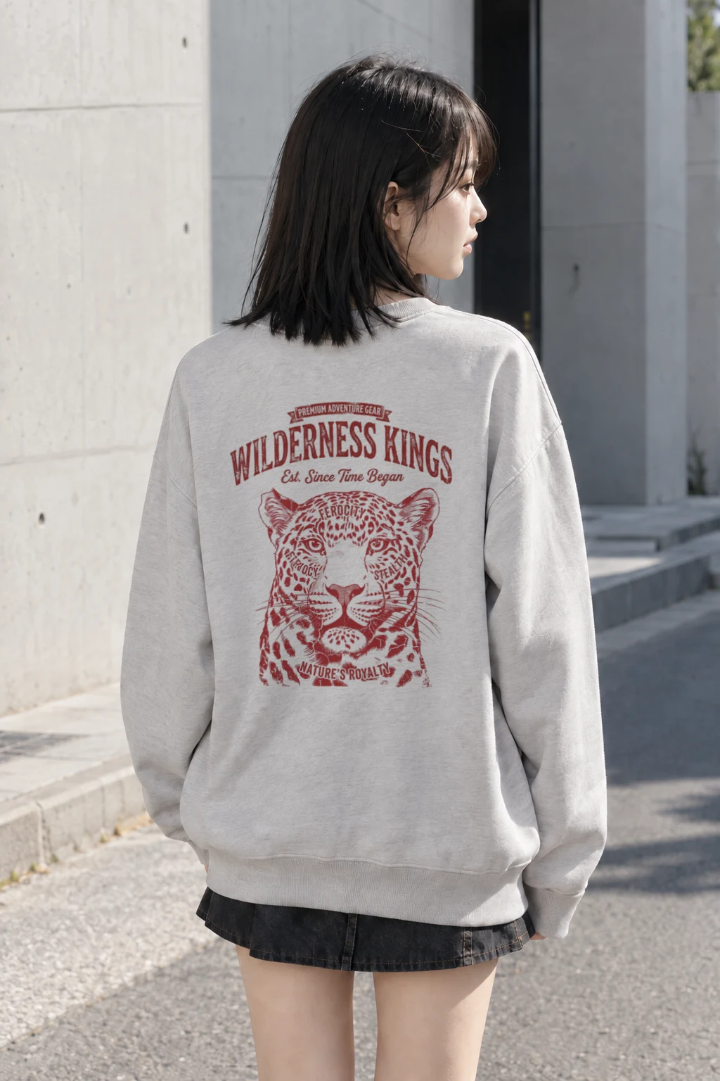 "Wilderness Kings" Heavy Blend Unisex Crewneck Sweatshirt | Gildan 18000