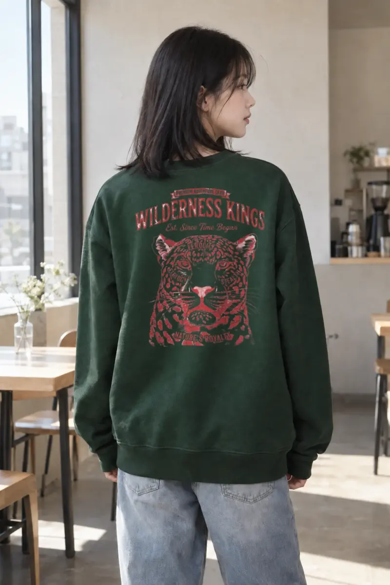 "Wilderness Kings" Heavy Blend Unisex Crewneck Sweatshirt | Gildan 18000