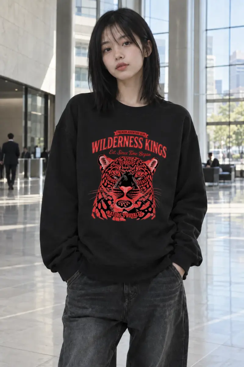 "Wilderness Kings" Heavy Blend Unisex Crewneck Sweatshirt | Gildan 18000
