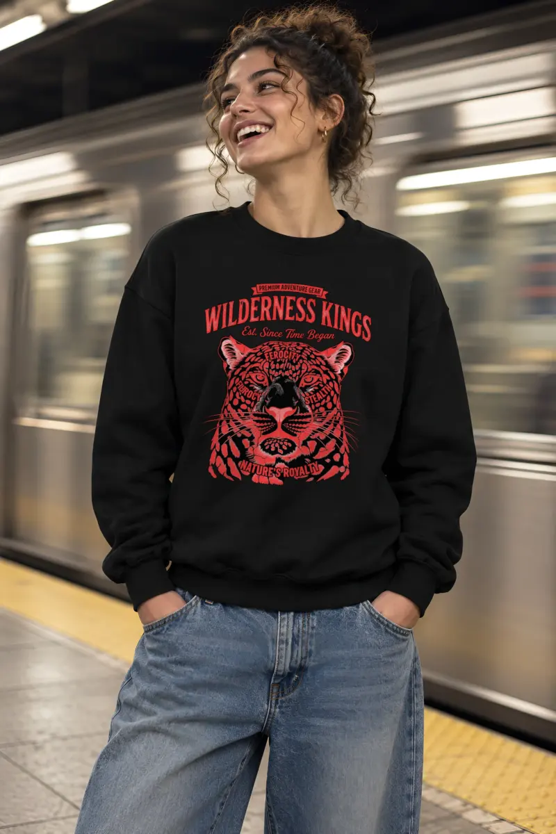 "Wilderness Kings" Heavy Blend Unisex Crewneck Sweatshirt