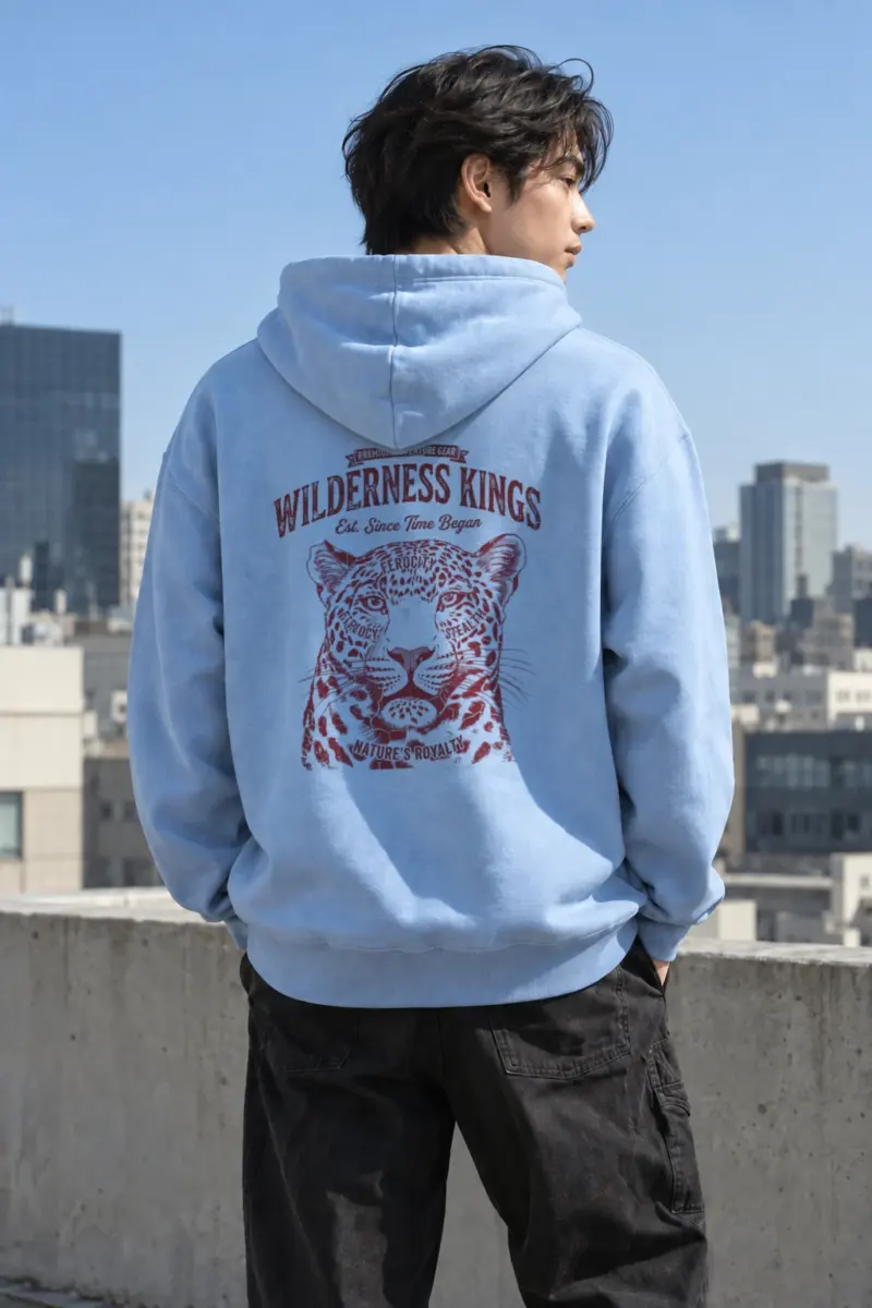 “Wilderness Kings” Heavy Blend Unisex Pullover Hoodie | Gildan 18500