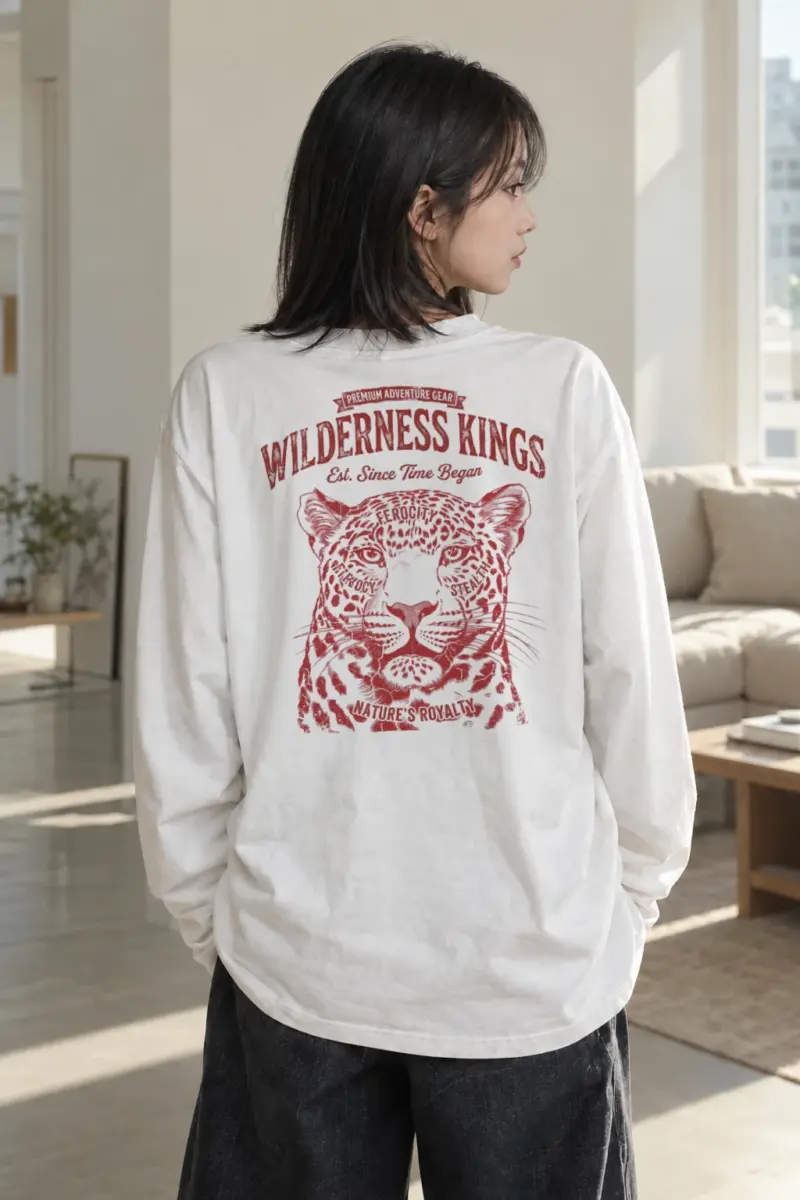 "Wilderness Kings" Unisex Longsleeve T-shirt | Gildan 2400
