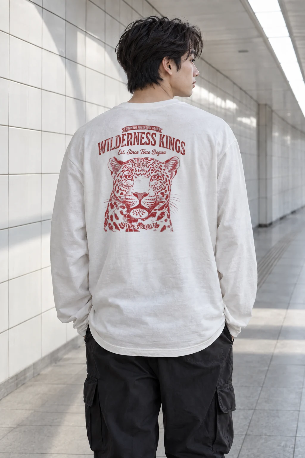 "Wilderness Kings" Unisex Longsleeve T-shirt | Gildan 2400