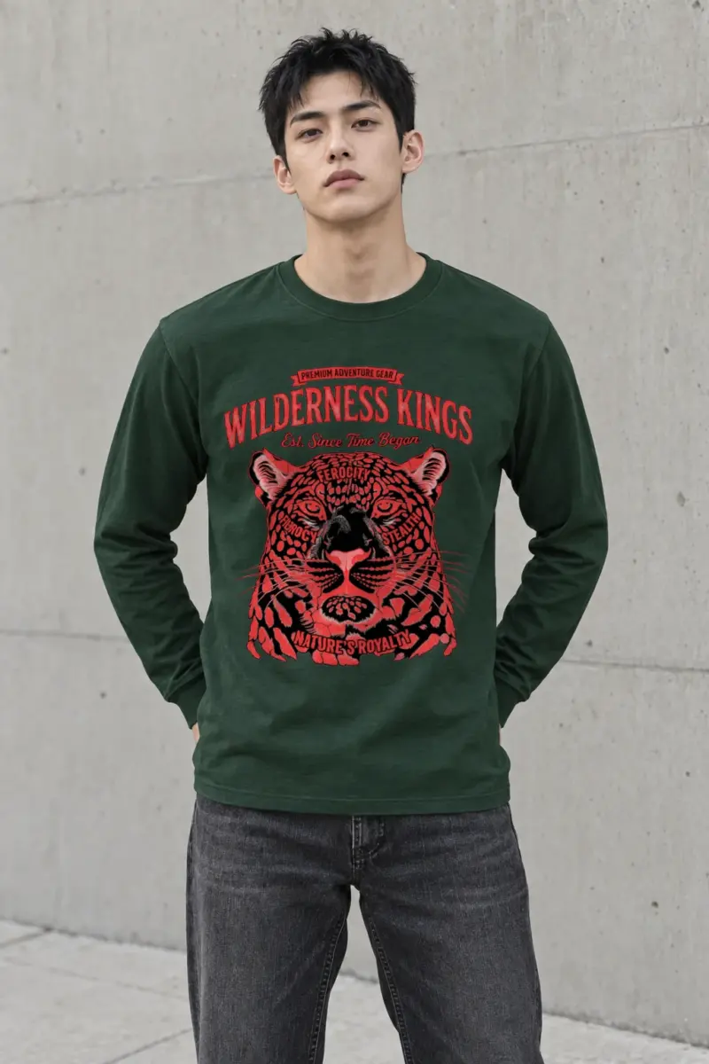 "Wilderness Kings" Unisex Longsleeve T-shirt