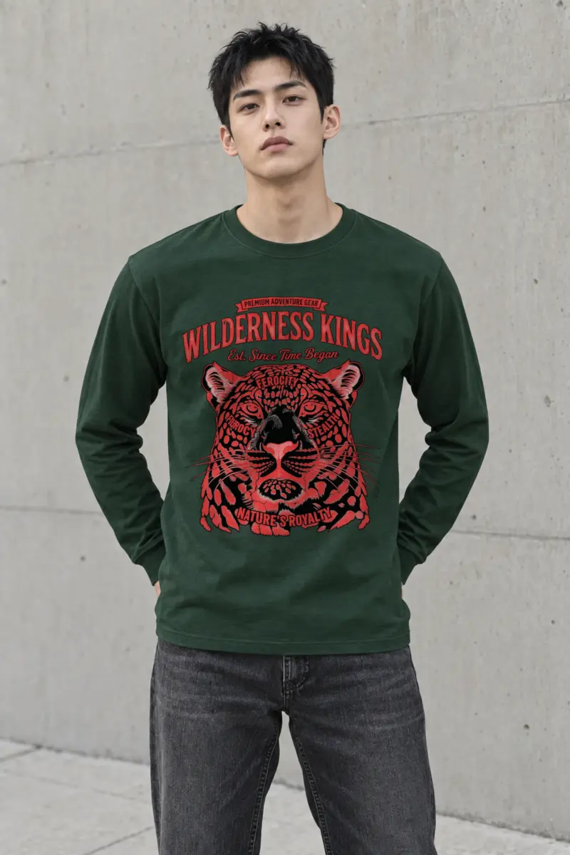 "Wilderness Kings" Unisex Longsleeve T-shirt