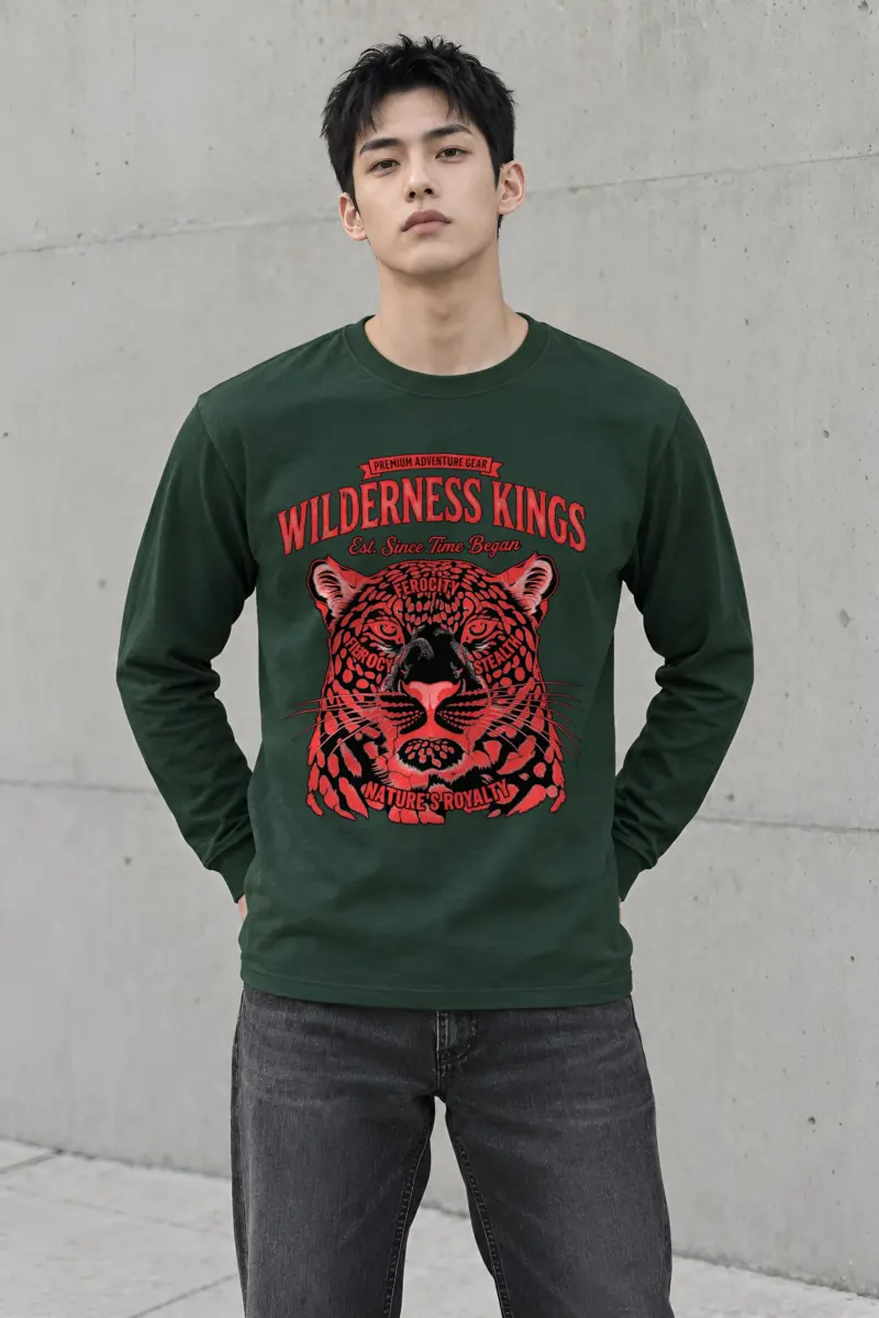 "Wilderness Kings" Unisex Longsleeve T-shirt
