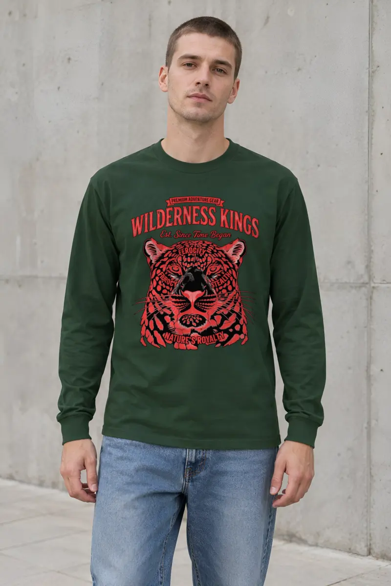 "Wilderness Kings" Unisex Longsleeve T-shirt