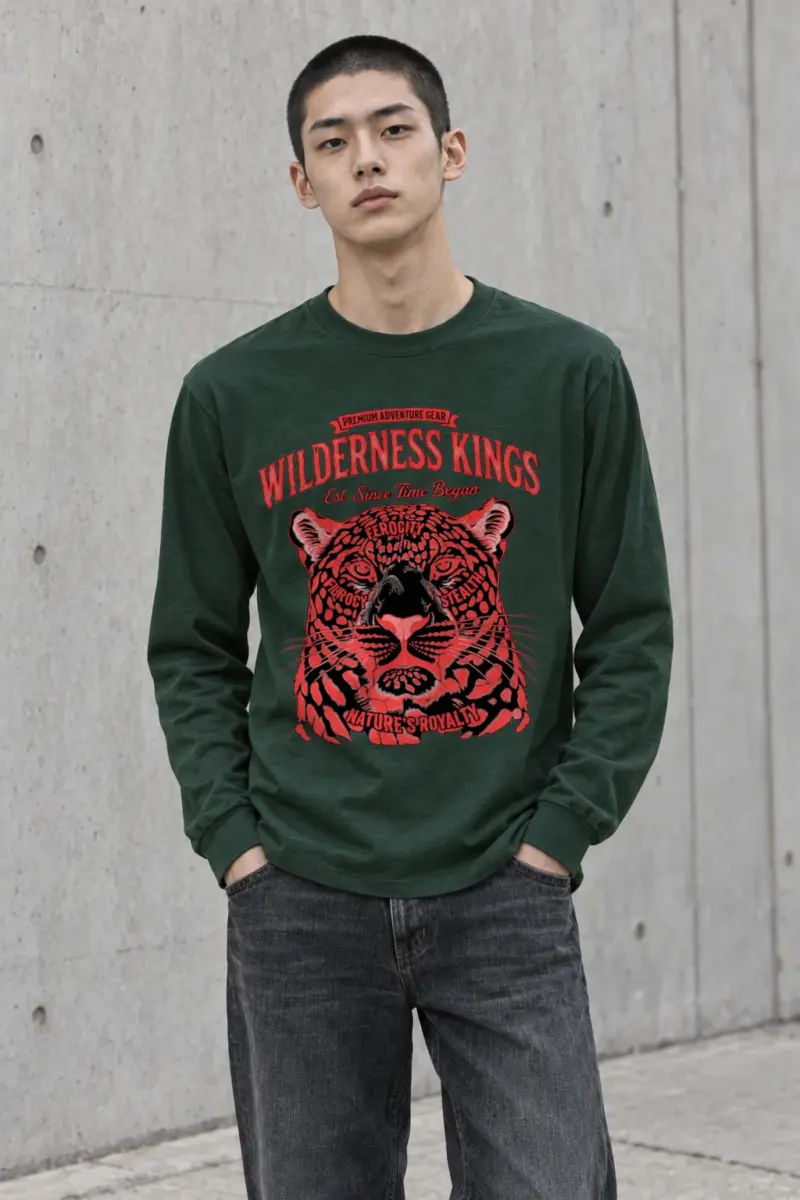 "Wilderness Kings" Unisex Longsleeve T-shirt