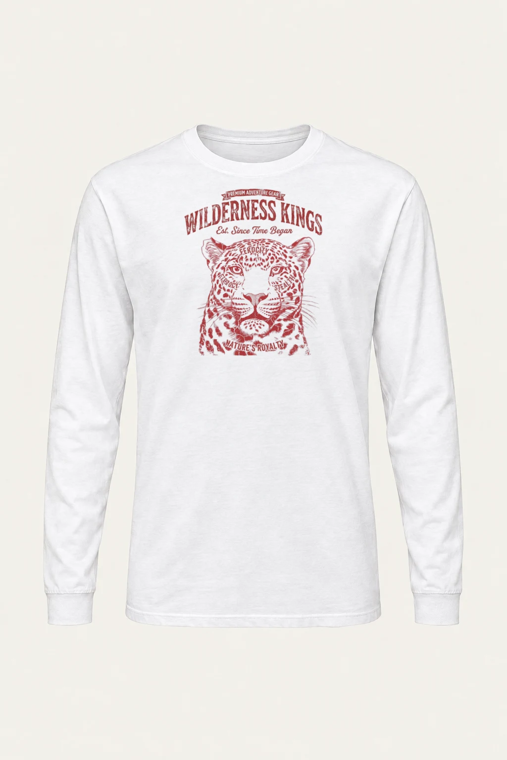 "Wilderness Kings" Unisex Longsleeve T-shirt | Gildan 2400