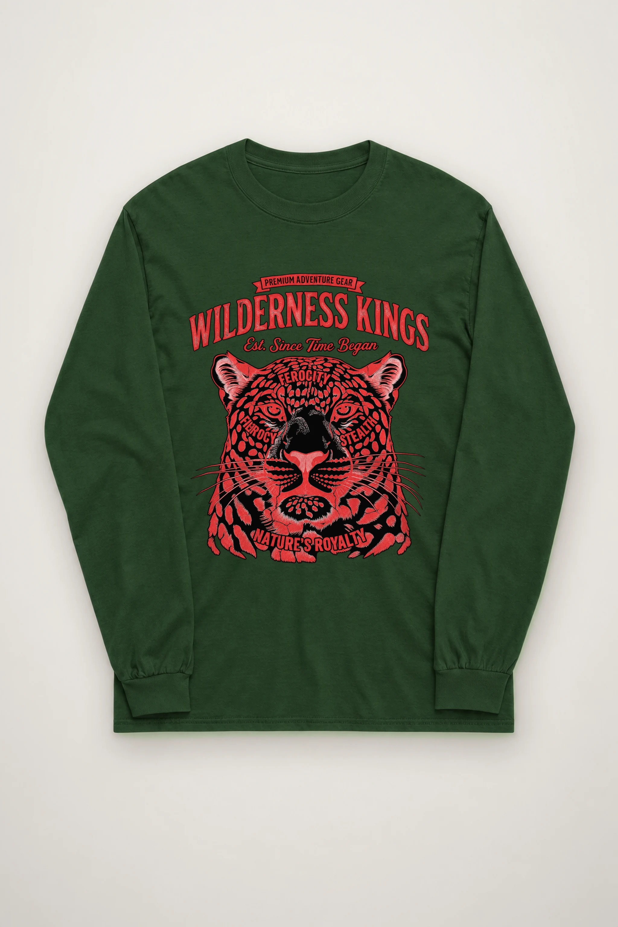 "Wilderness Kings" Unisex Longsleeve T-shirt
