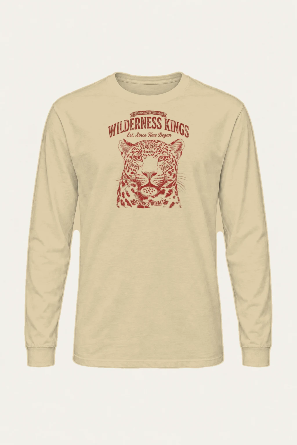 "Wilderness Kings" Unisex Longsleeve T-shirt | Gildan 2400