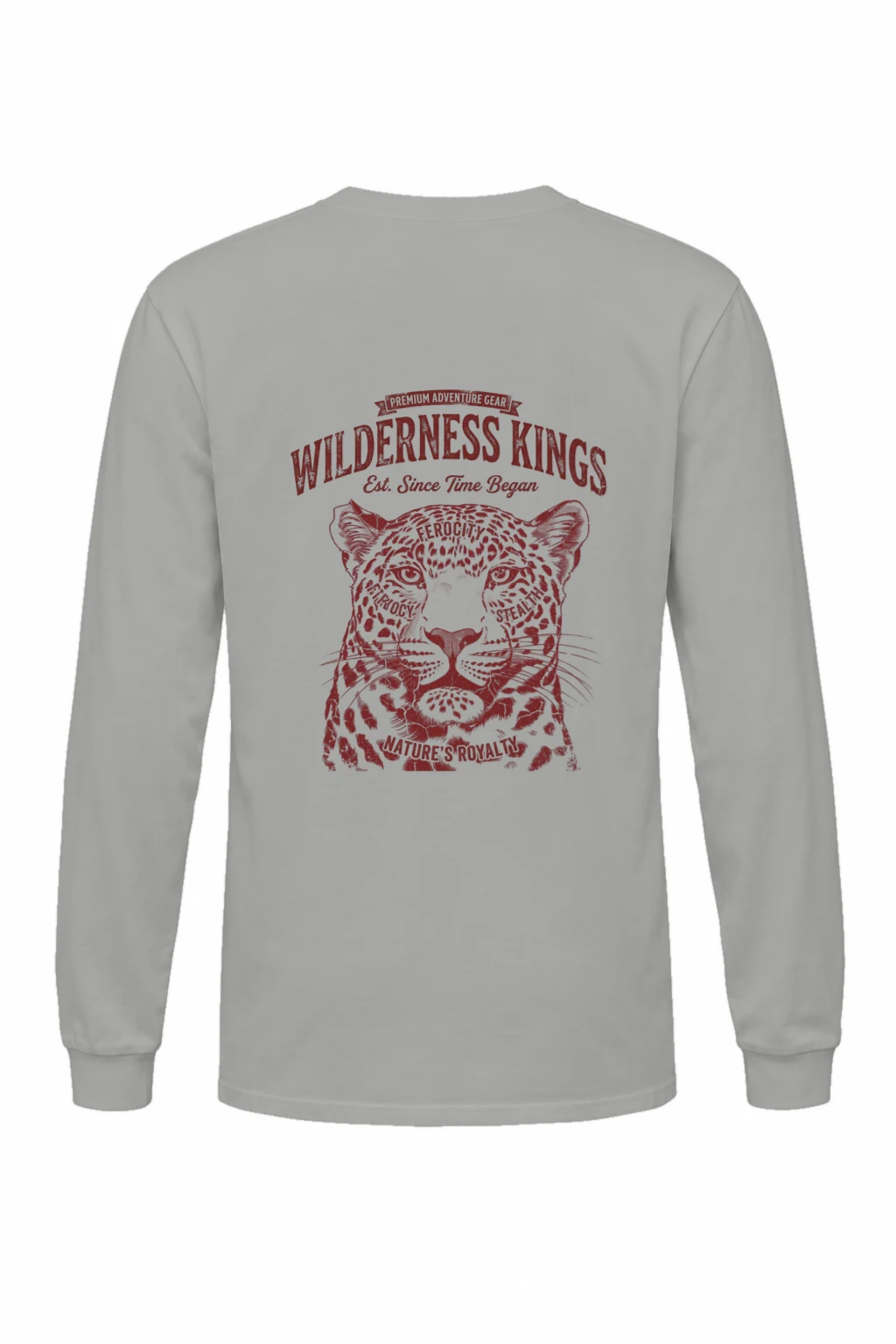 "Wilderness Kings" Unisex Longsleeve T-shirt | Gildan 2400