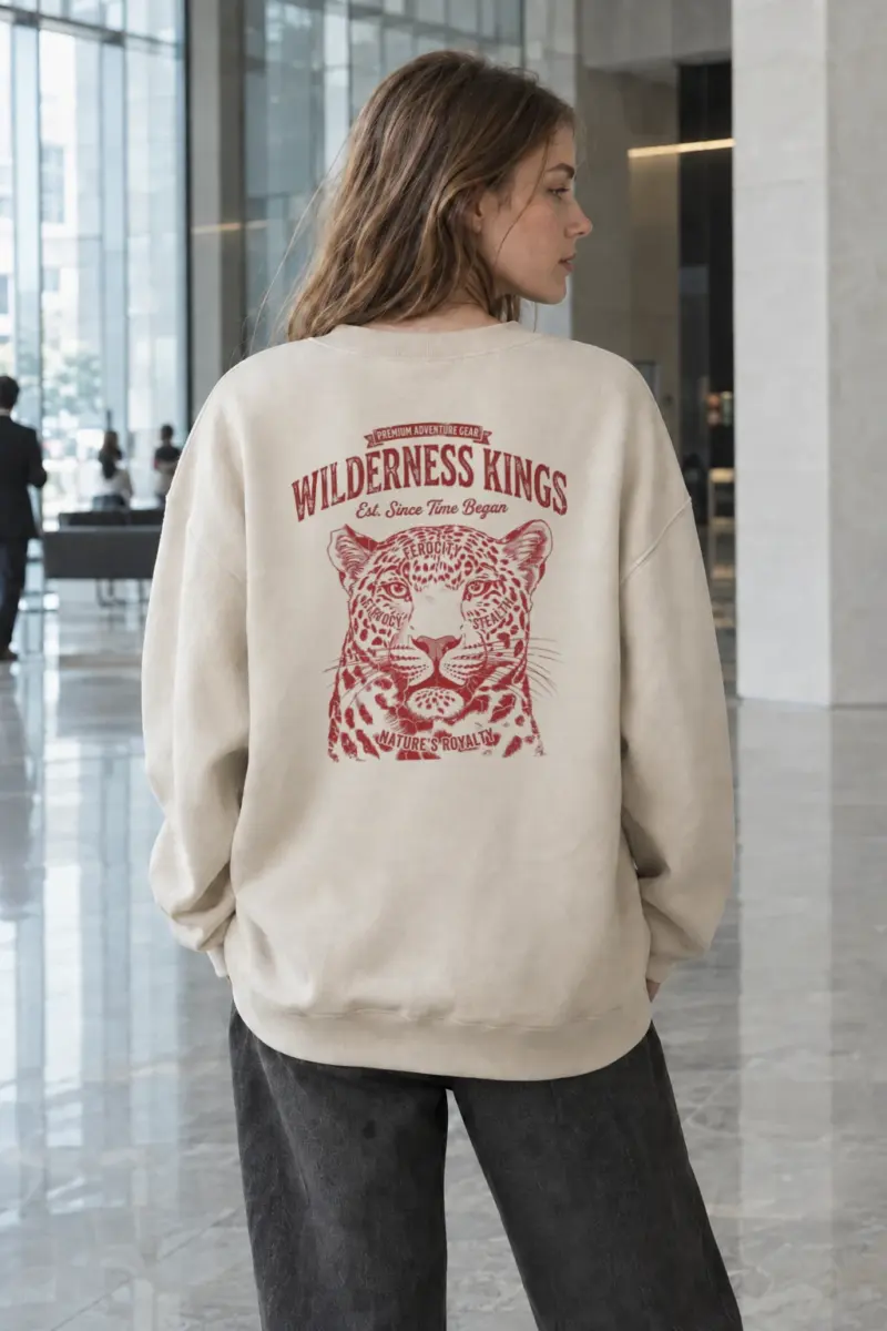 "Wilderness Kings" Unisex Sponge Fleece Crewneck Sweatshirt | Bella + Canvas 3901