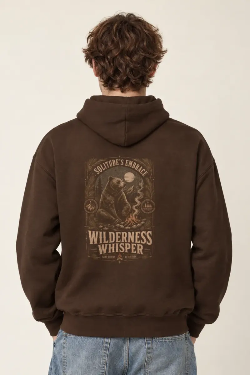 "Wilderness Whisper" Heavy Blend Unisex Pullover Hoodie