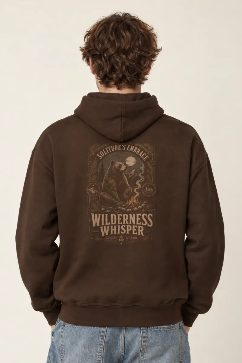 "Wilderness Whisper" Heavy Blend Unisex Pullover Hoodie