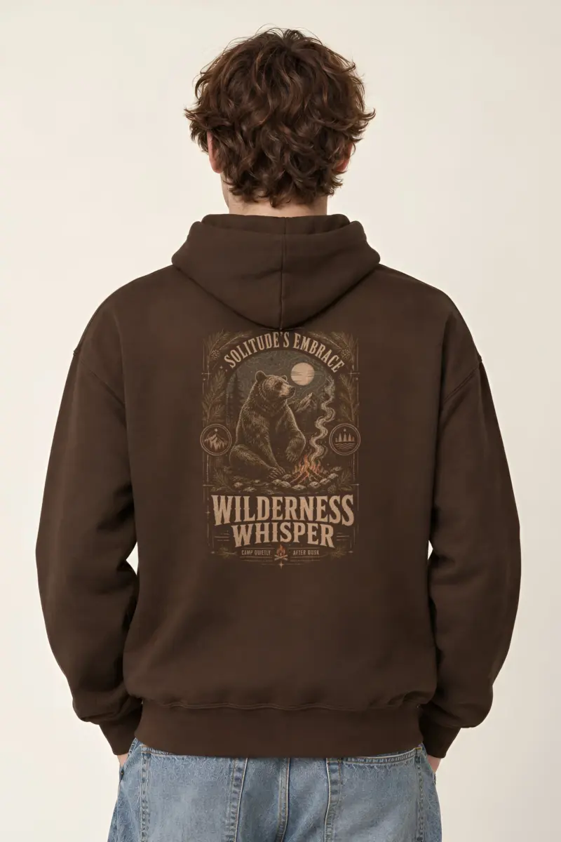 "Wilderness Whisper" Heavy Blend Unisex Pullover Hoodie