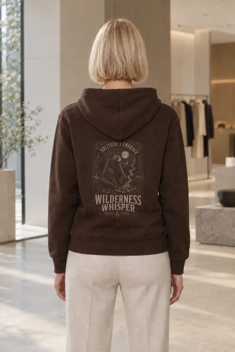 "Wilderness Whisper" Heavy Blend Unisex Pullover Hoodie | Gildan 18500