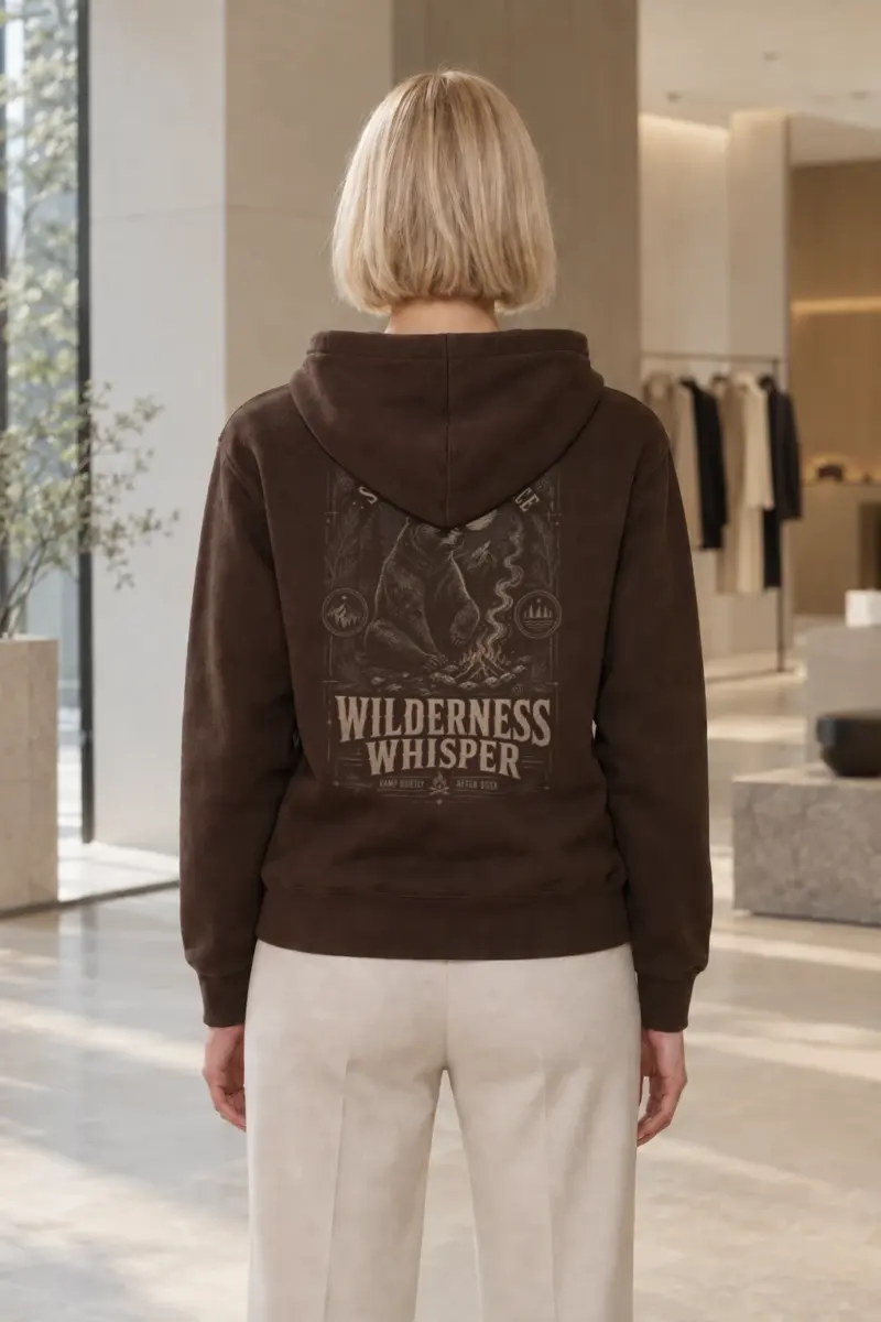 "Wilderness Whisper" Heavy Blend Unisex Pullover Hoodie | Gildan 18500