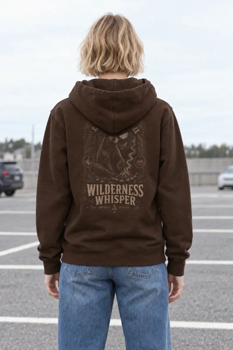 "Wilderness Whisper" Heavy Blend Unisex Pullover Hoodie
