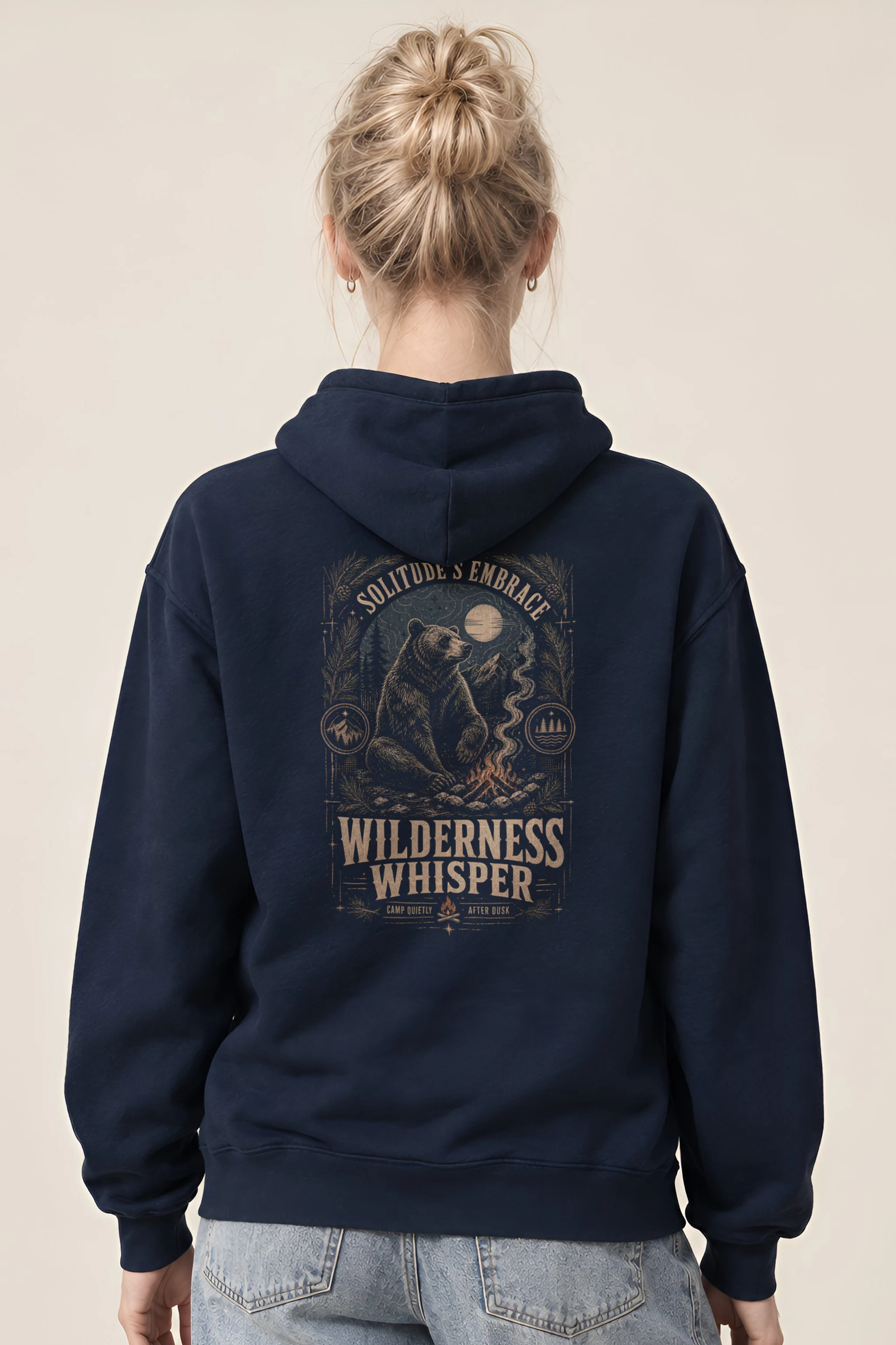 "Wilderness Whisper" Heavy Blend Unisex Pullover Hoodie