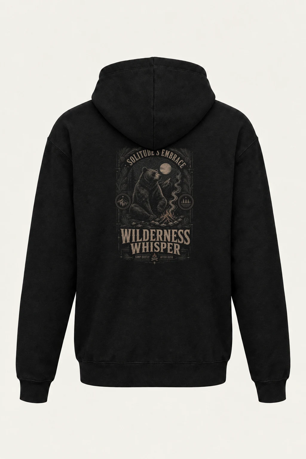 "Wilderness Whisper" Heavy Blend Unisex Pullover Hoodie | Gildan 18500