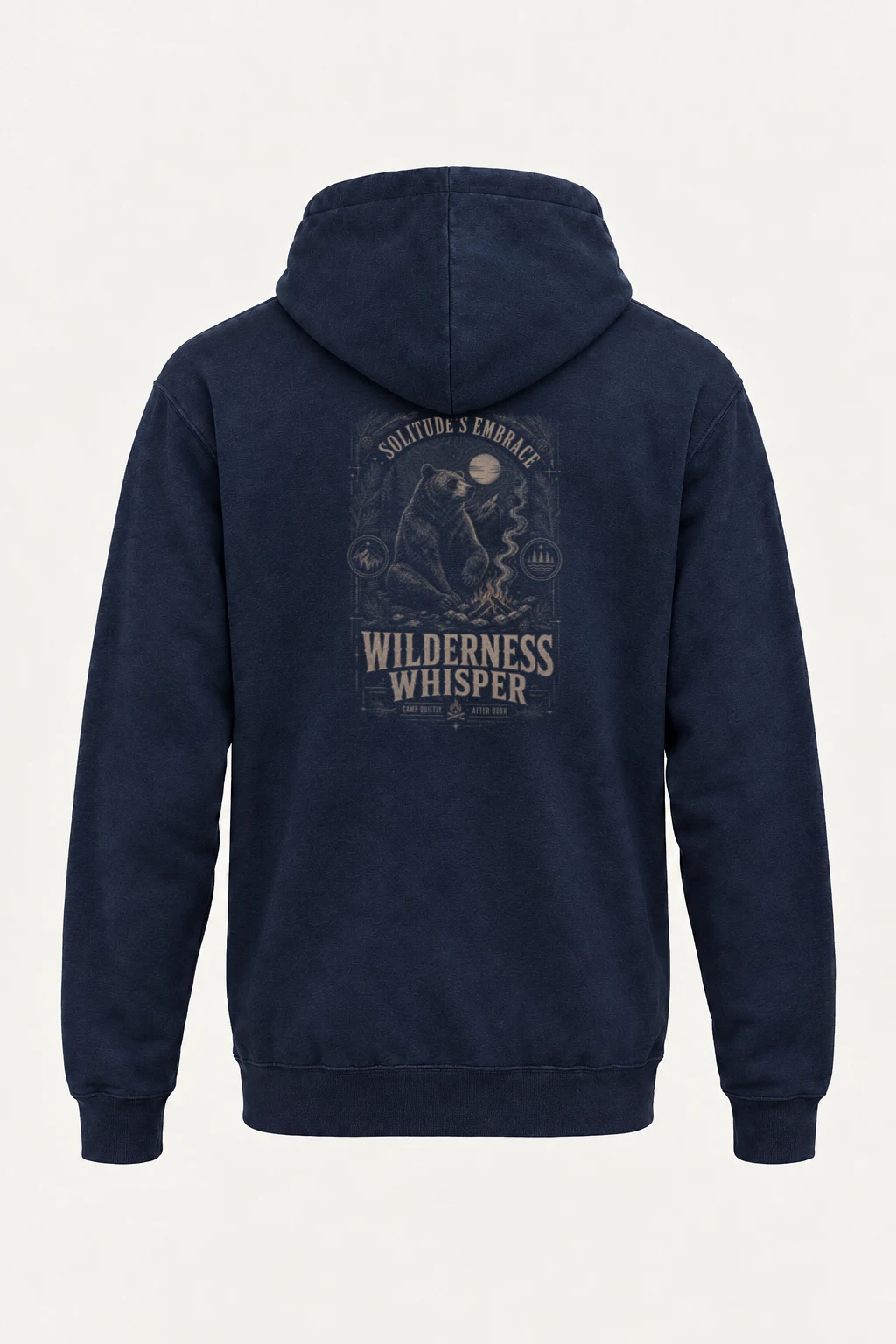 "Wilderness Whisper" Heavy Blend Unisex Pullover Hoodie | Gildan 18500