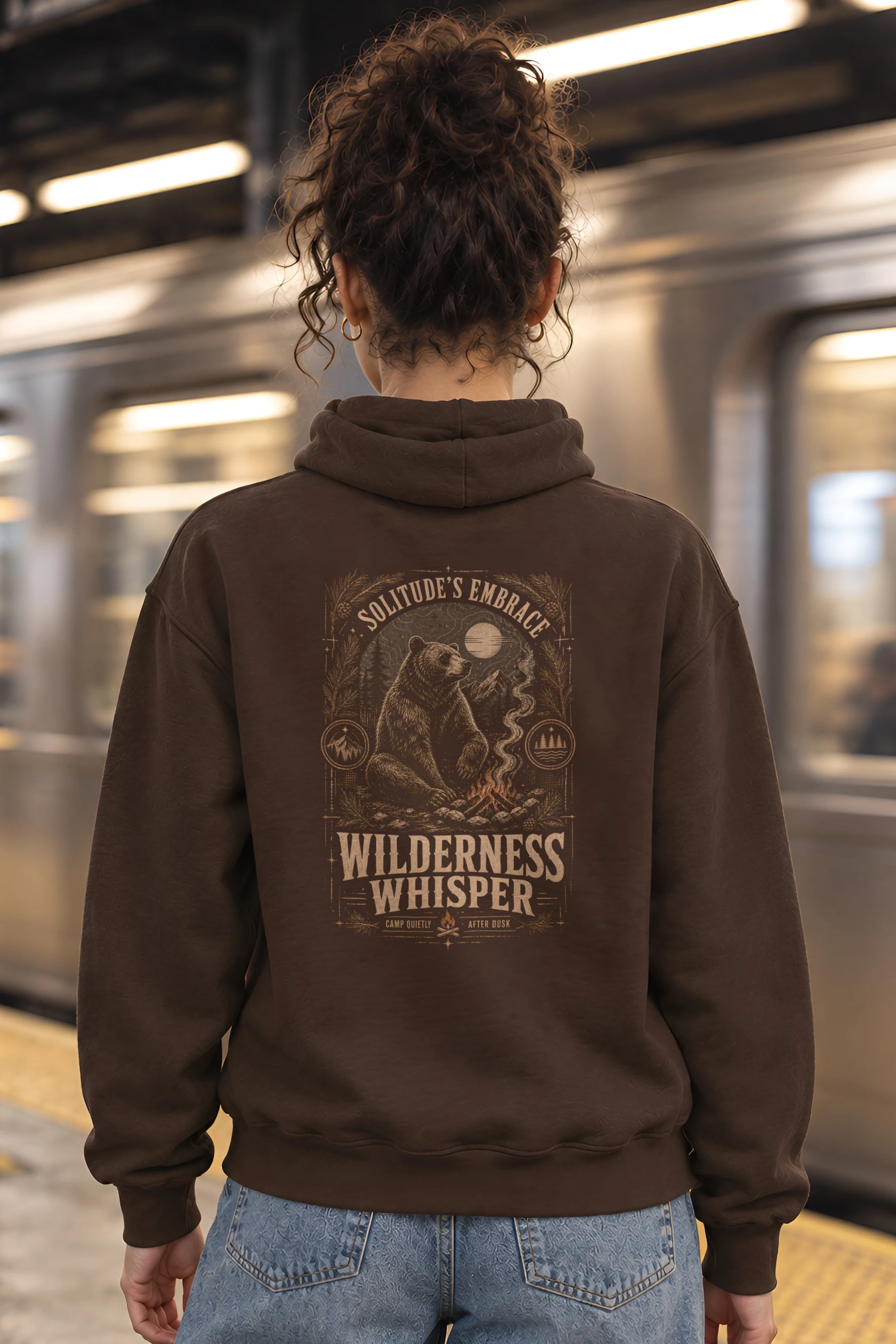 "Wilderness Whisper" Heavy Blend Unisex Pullover Hoodie