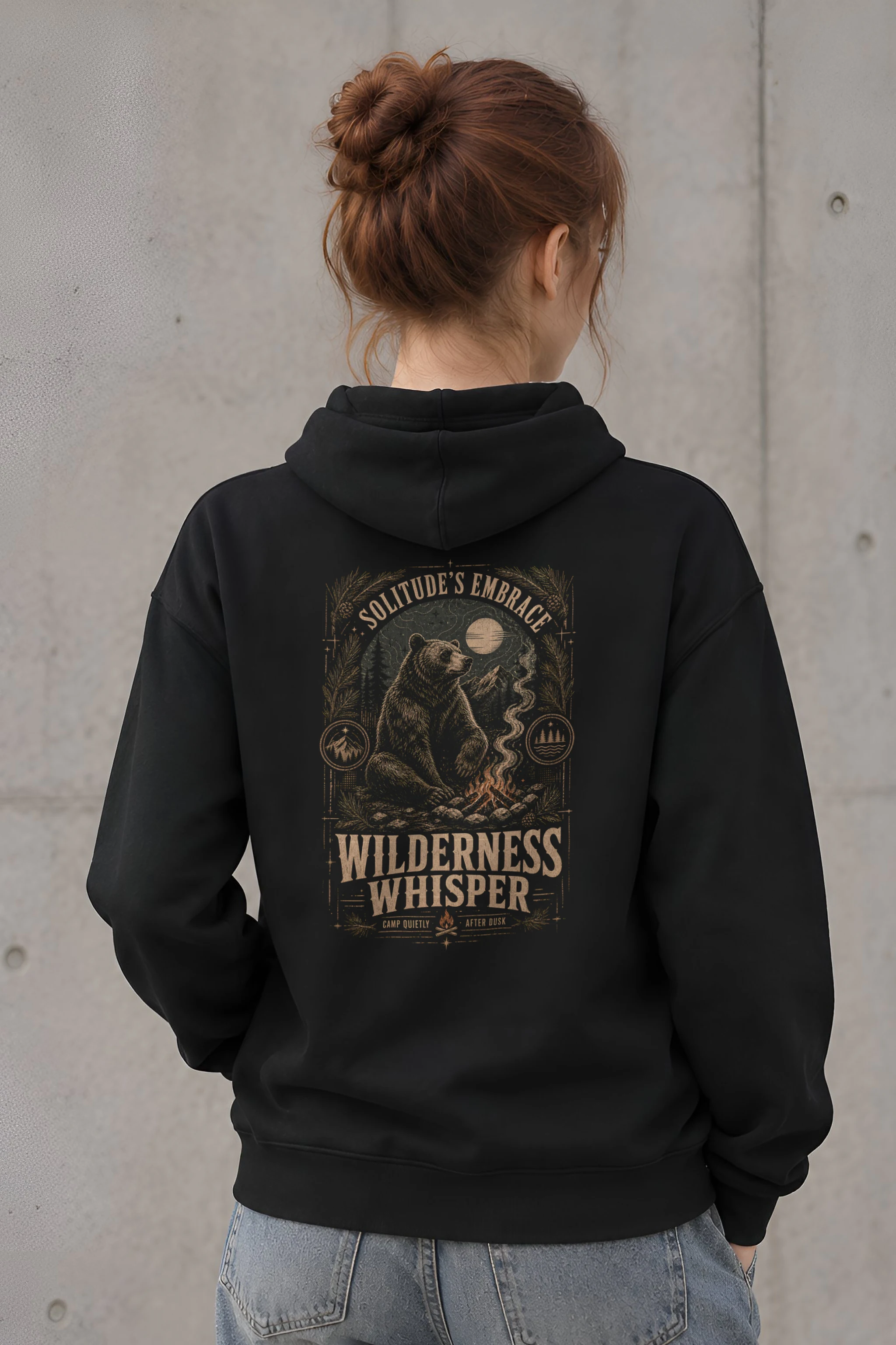 "Wilderness Whisper" Heavy Blend Unisex Pullover Hoodie