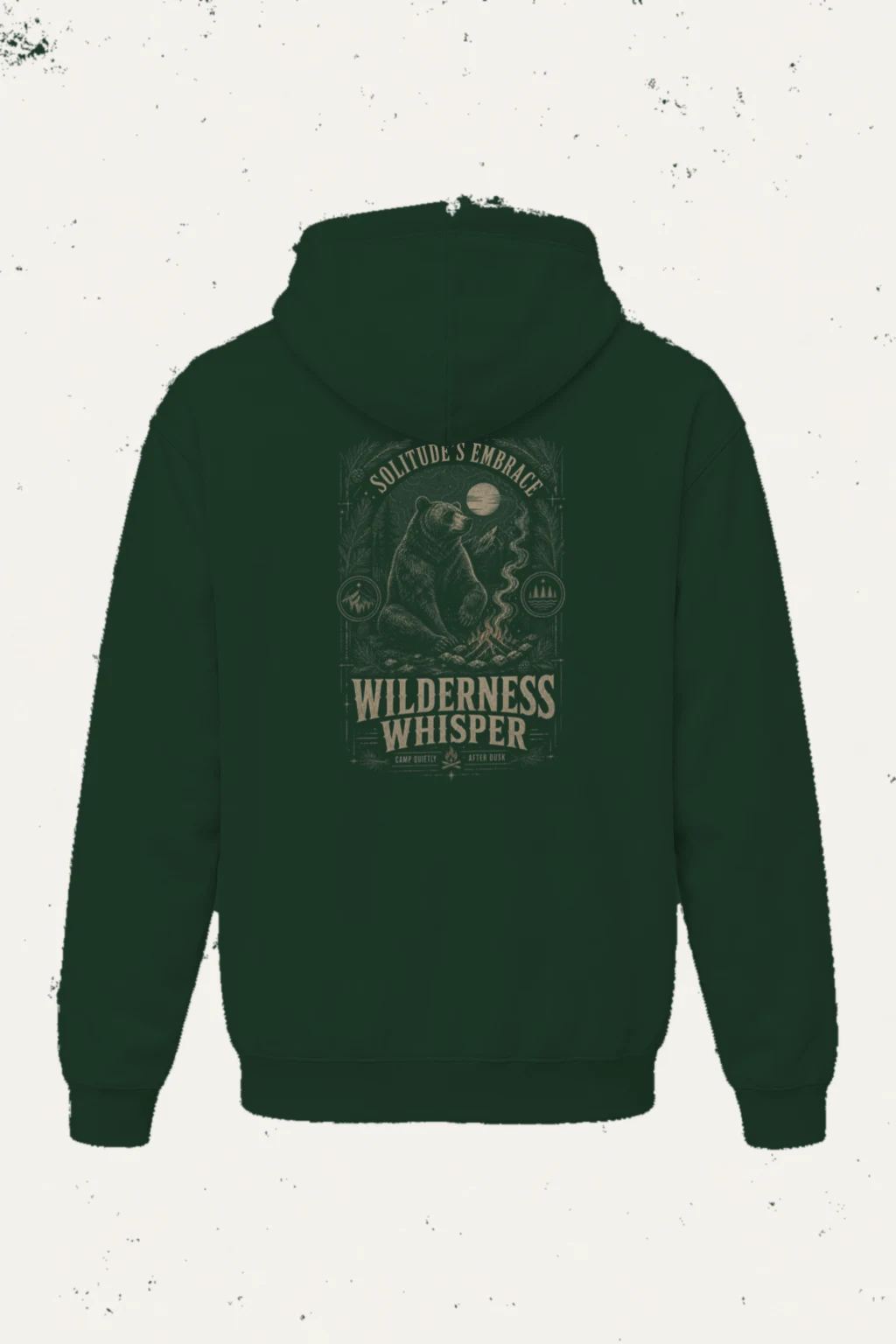 "Wilderness Whisper" Heavy Blend Unisex Pullover Hoodie | Gildan 18500