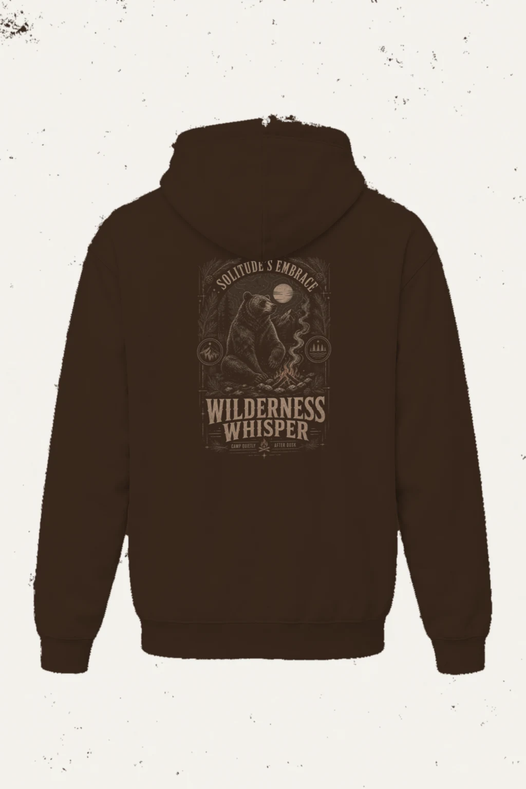 "Wilderness Whisper" Heavy Blend Unisex Pullover Hoodie | Gildan 18500
