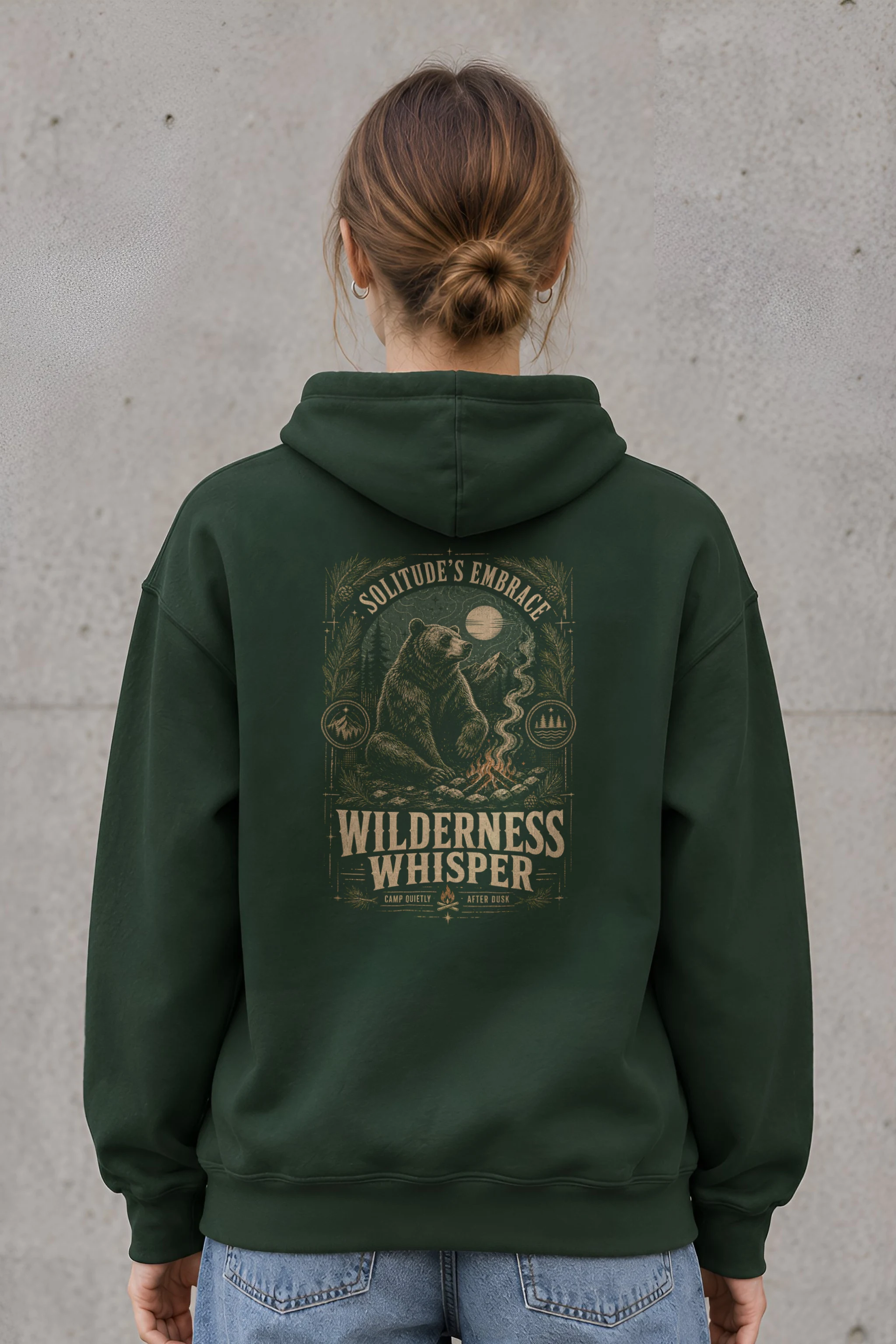 "Wilderness Whisper" Heavy Blend Unisex Pullover Hoodie