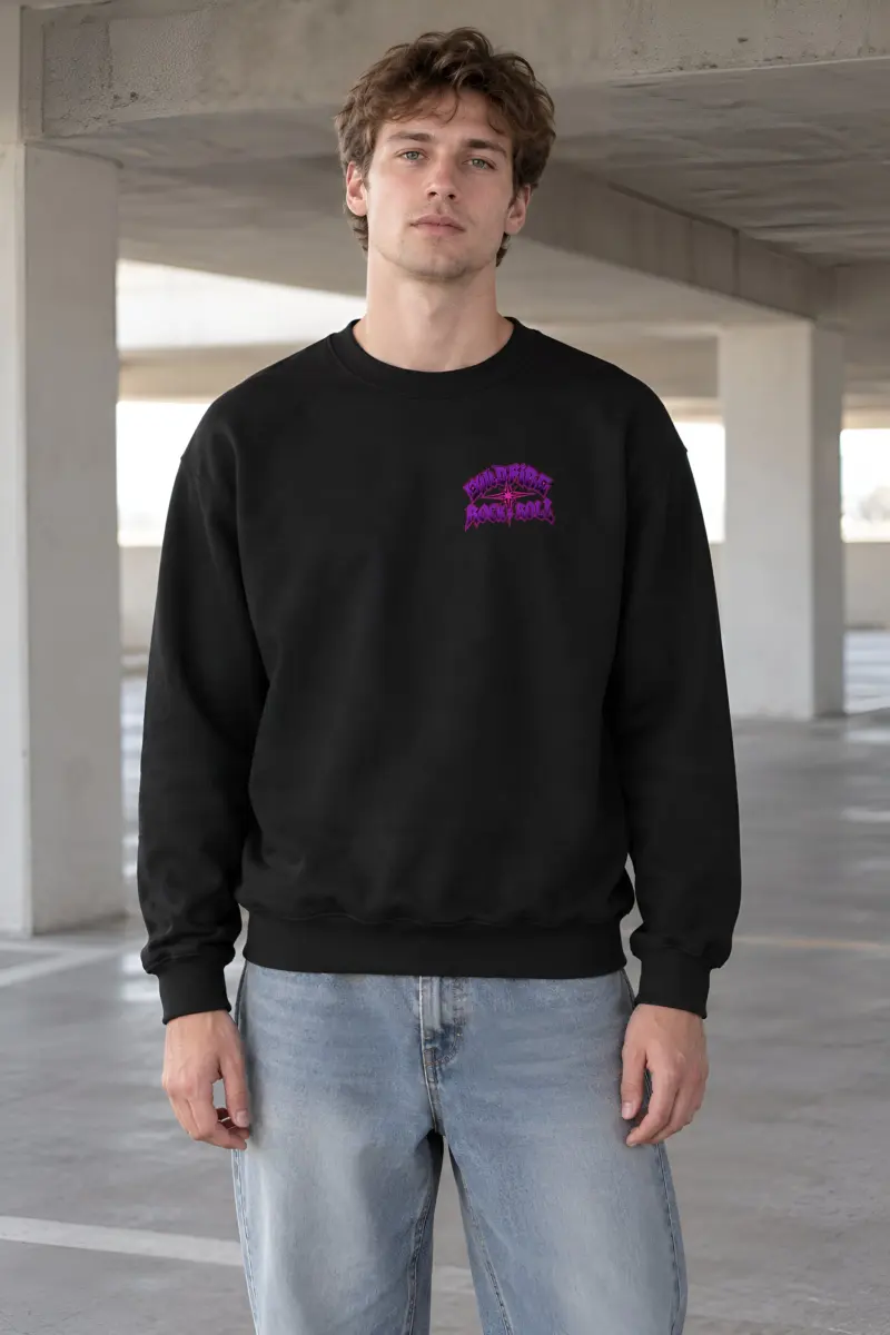 "Wildfire Rock & Roll" Heavy Blend Unisex Crewneck Sweatshirt