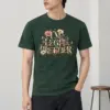 "Wildflower Butterfly Typography" Heavyweight Unisex Crewneck T-shirt
