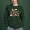 "Wildflower Butterfly Typography" Unisex Longsleeve T-shirt