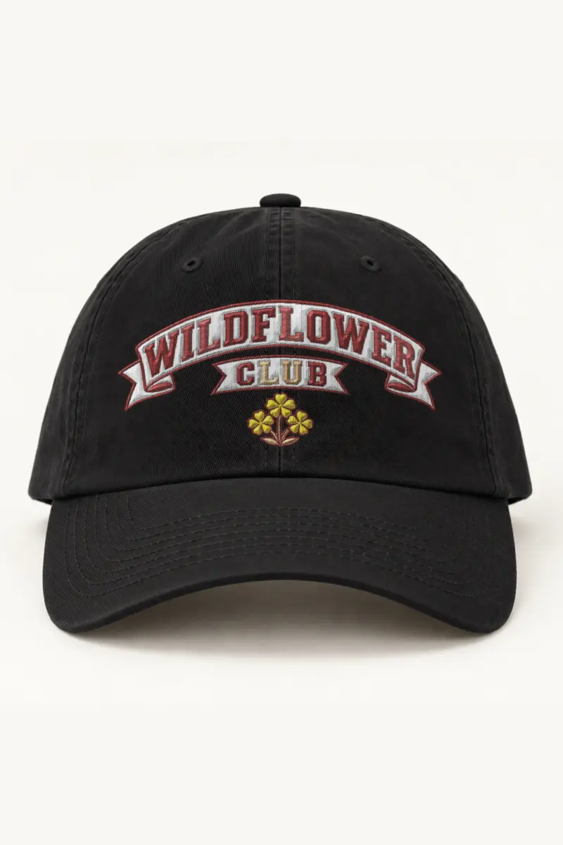 "Wildflower Club" Classic Dad Hat · Embroidered
