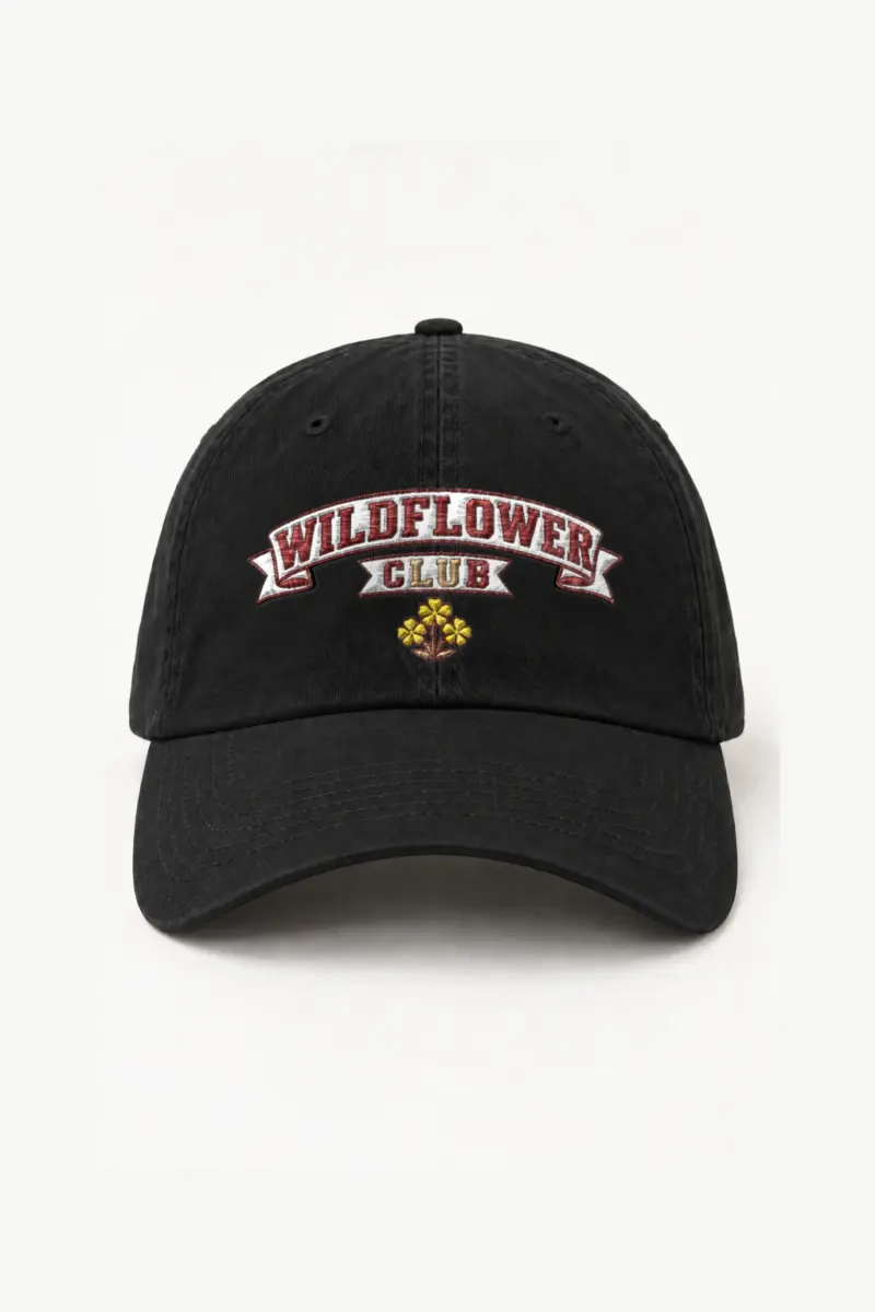 "Wildflower Club" Classic Dad Hat · Embroidered | Yupoong 6245CM