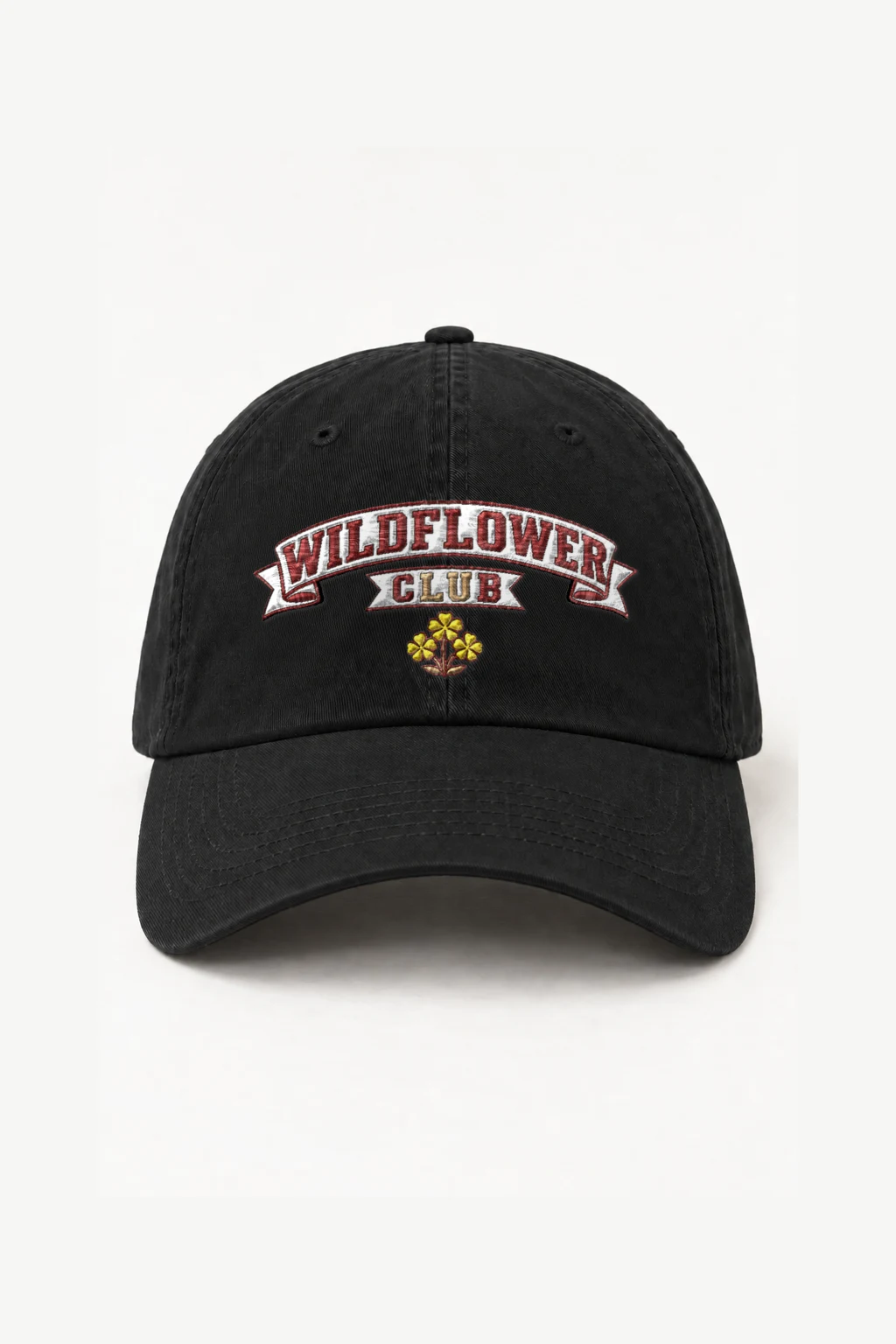 "Wildflower Club" Classic Dad Hat · Embroidered | Yupoong 6245CM
