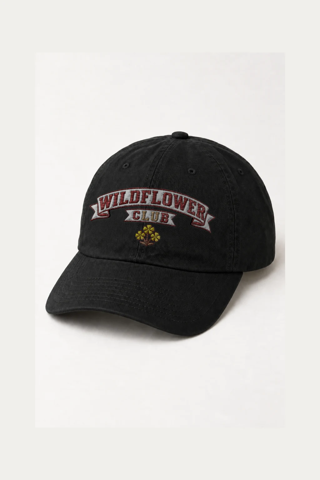 "Wildflower Club" Classic Dad Hat · Embroidered | Yupoong 6245CM
