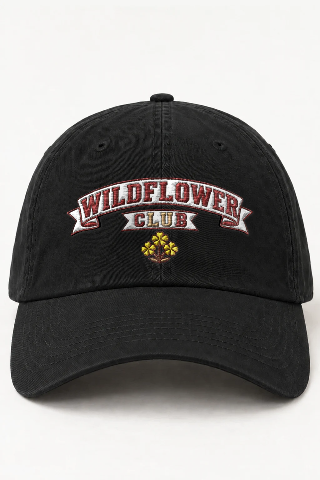 "Wildflower Club" Classic Dad Hat · Embroidered | Yupoong 6245CM