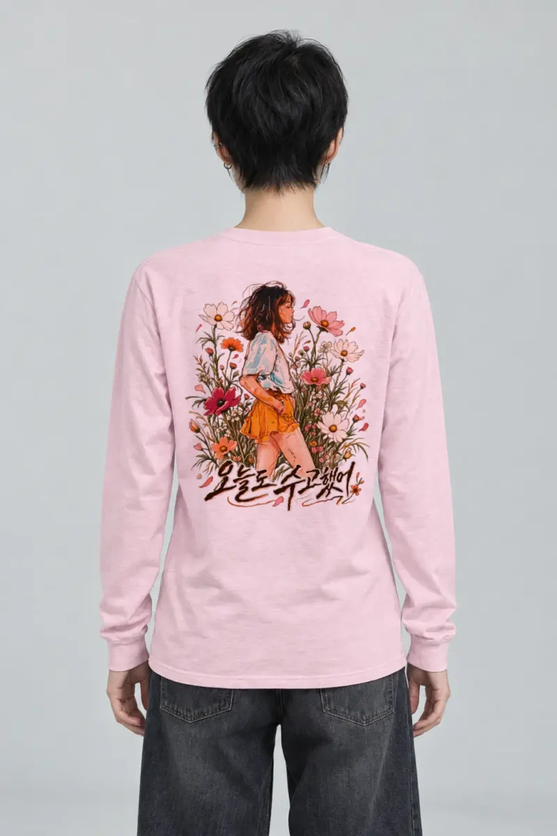 "Wildflower Comfort" Unisex Longsleeve T-shirt