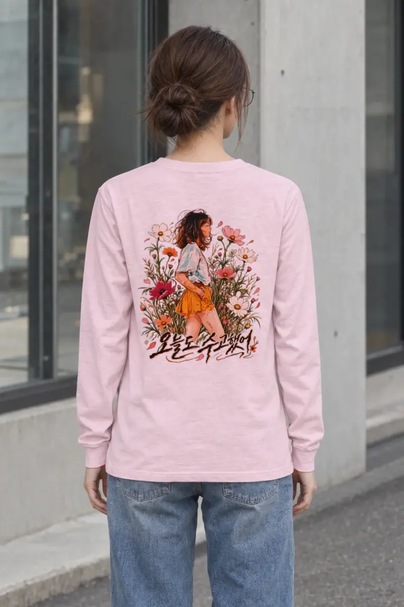 "Wildflower Comfort" Unisex Longsleeve T-shirt