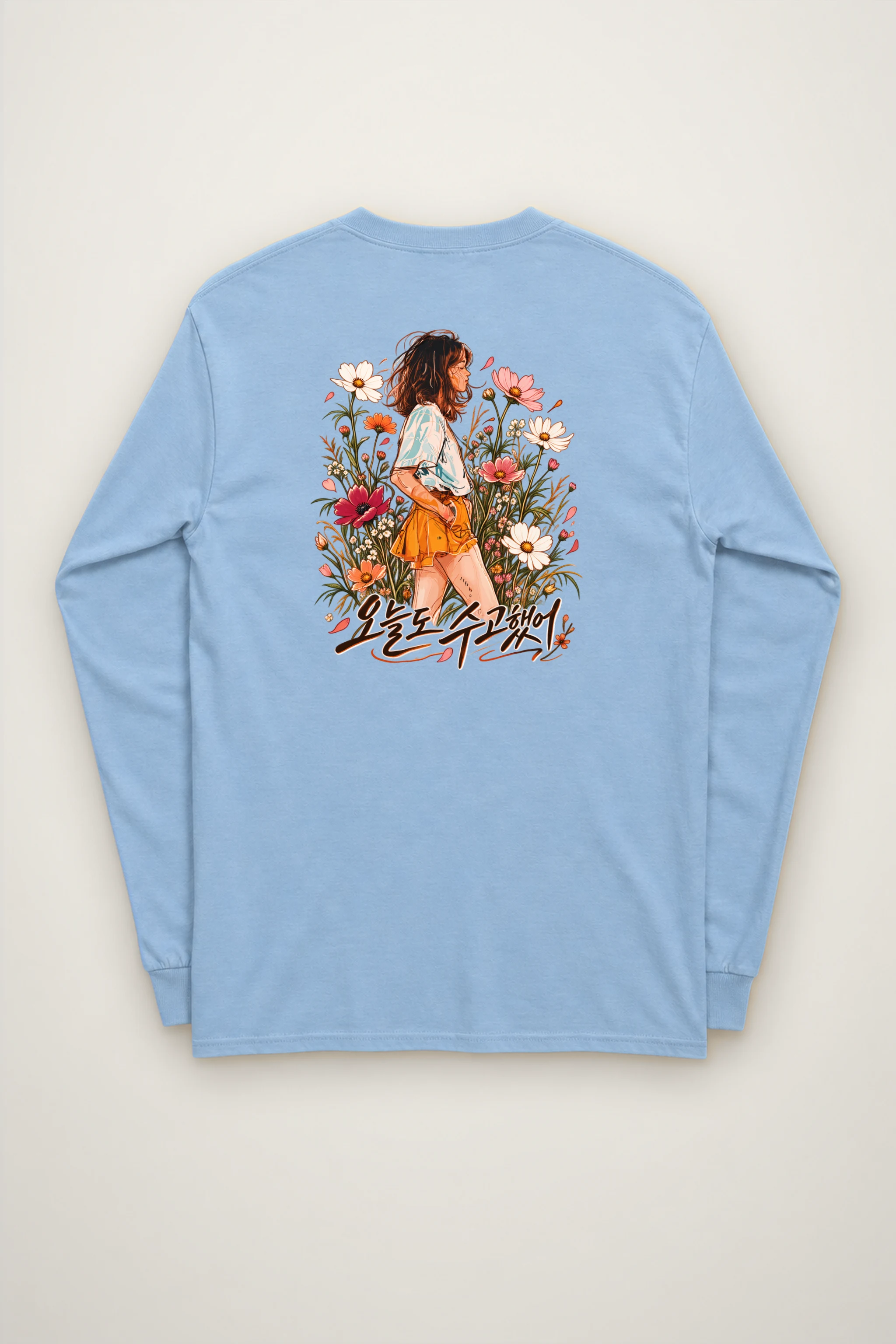 "Wildflower Comfort" Unisex Longsleeve T-shirt