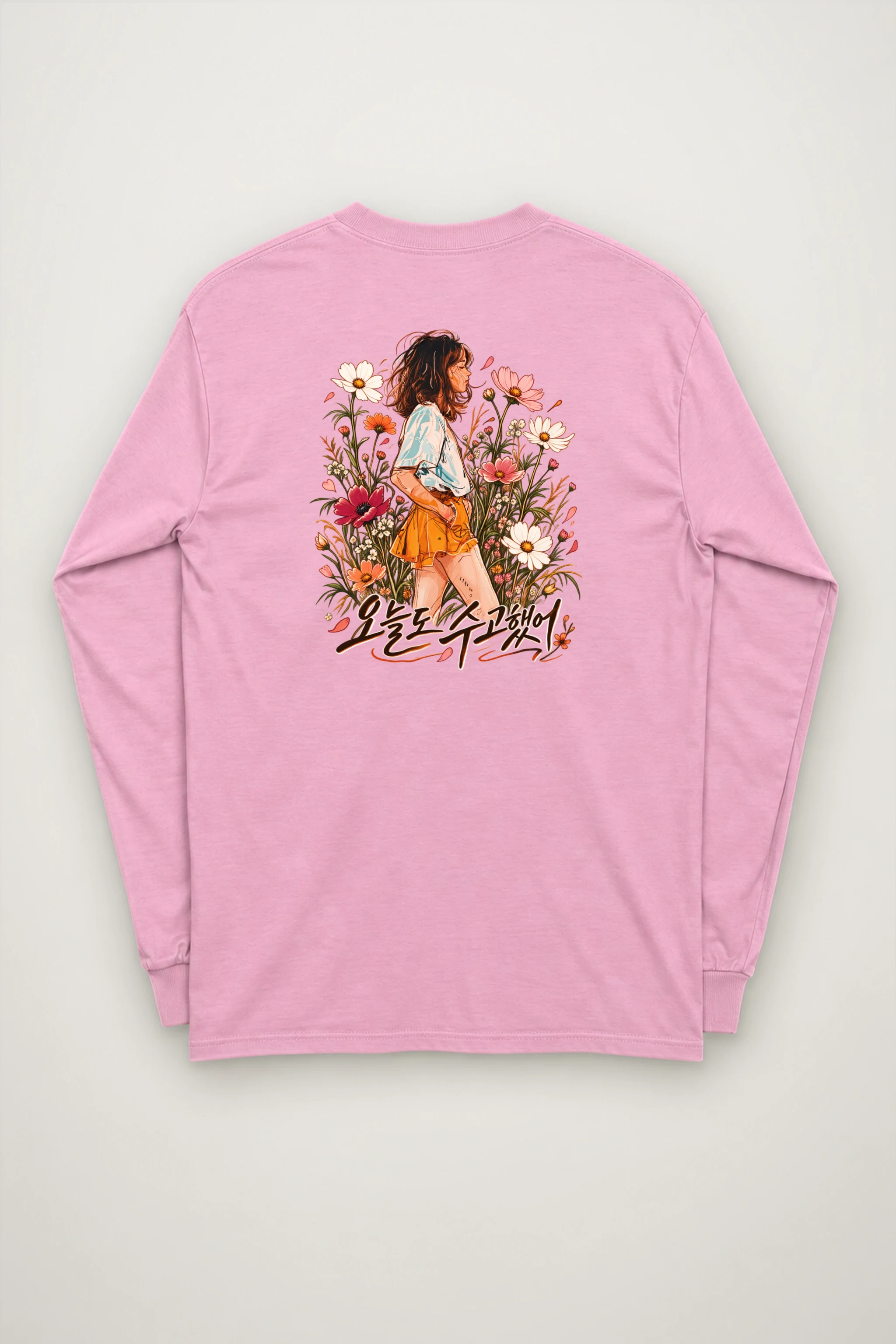 "Wildflower Comfort" Unisex Longsleeve T-shirt