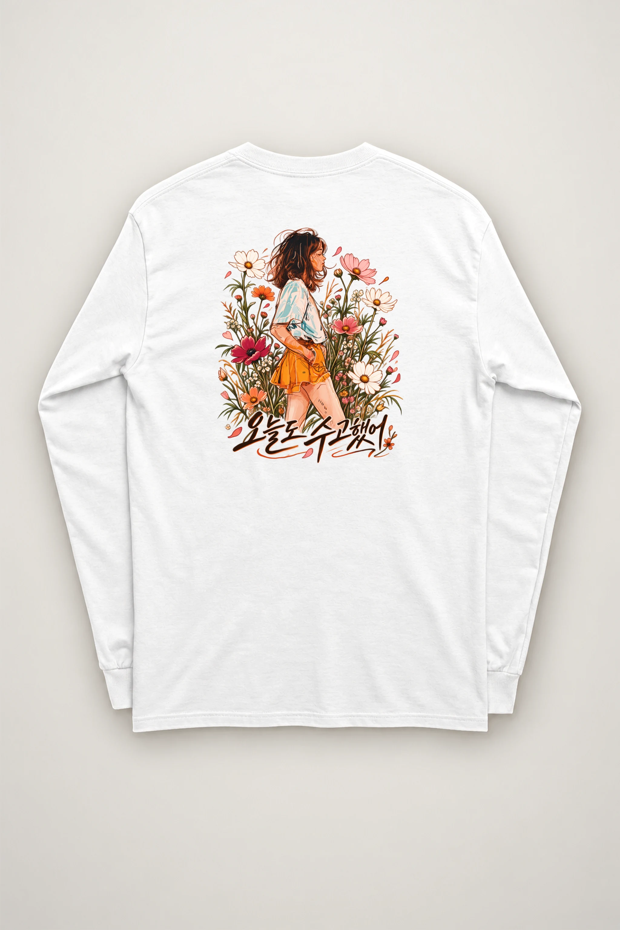 "Wildflower Comfort" Unisex Longsleeve T-shirt