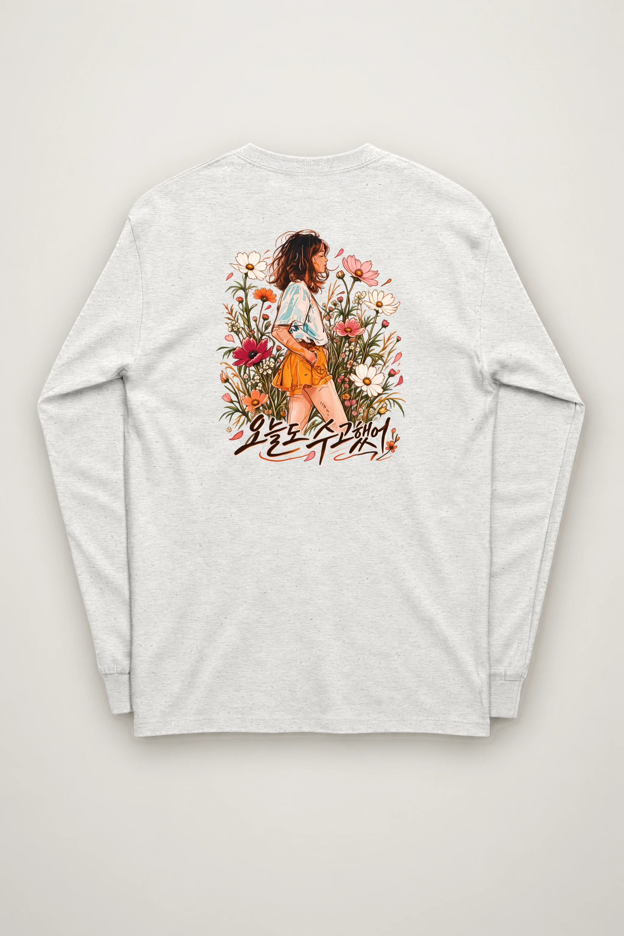"Wildflower Comfort" Unisex Longsleeve T-shirt