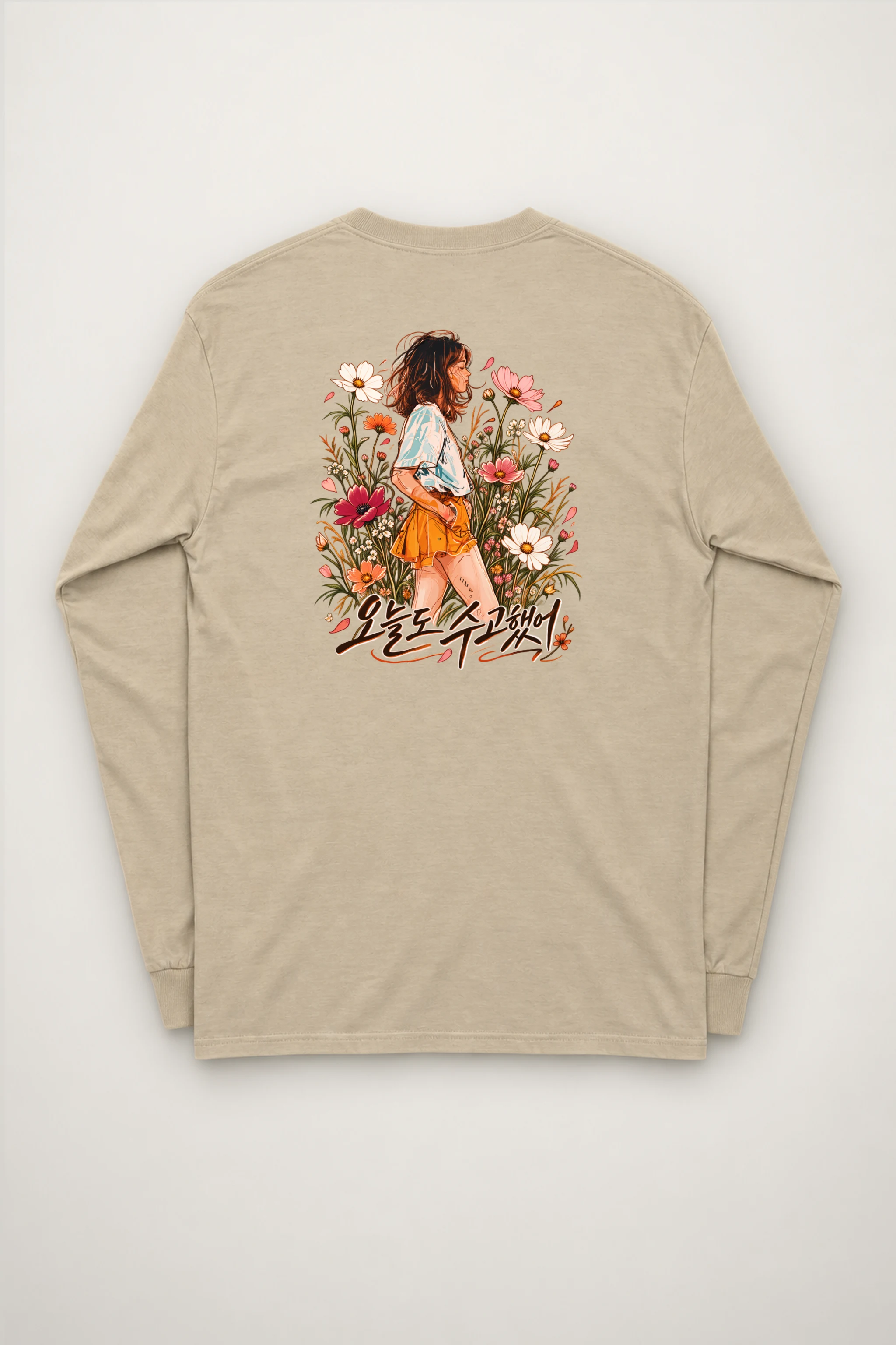 "Wildflower Comfort" Unisex Longsleeve T-shirt