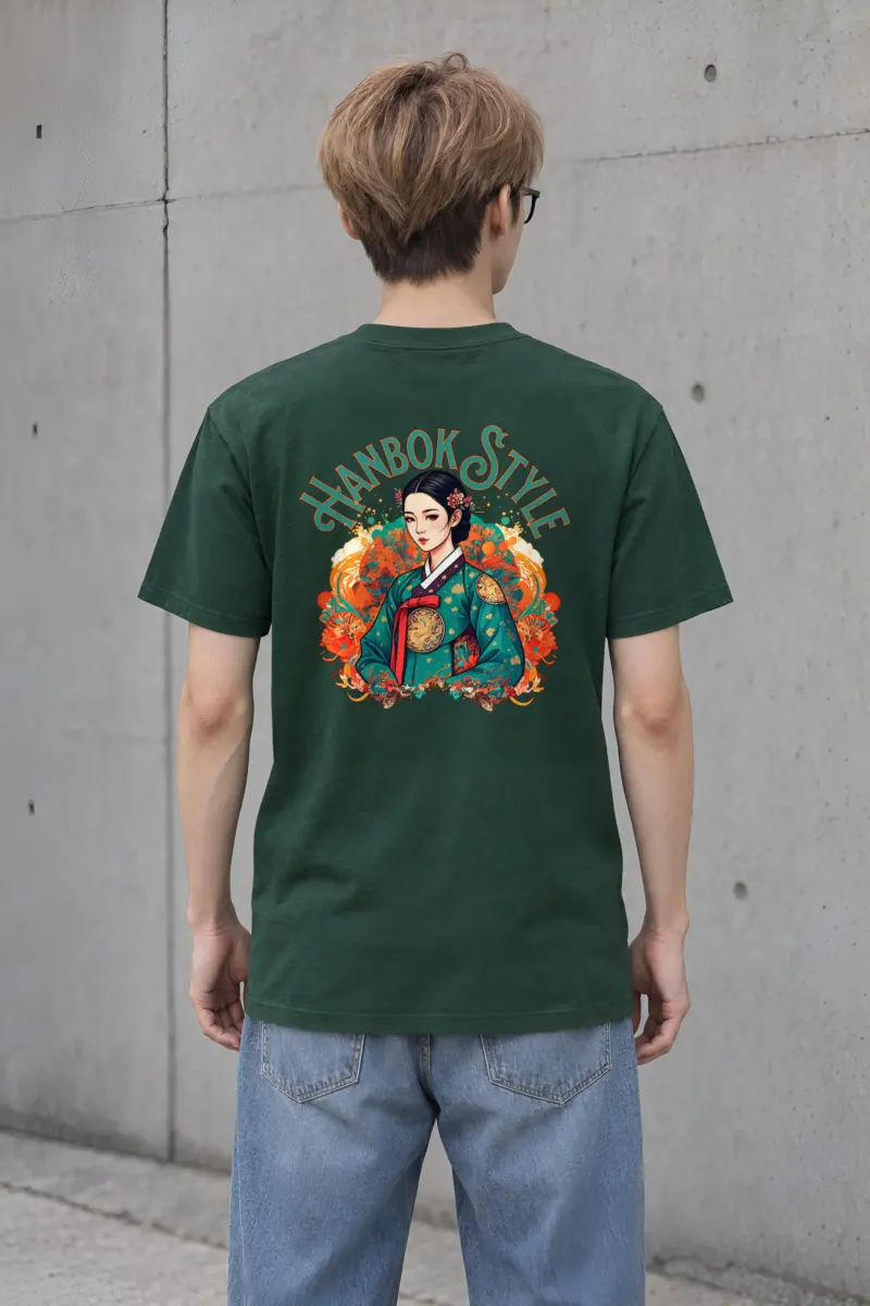 "Wildflower Heritage Muse" Heavyweight Unisex Crewneck T-shirt