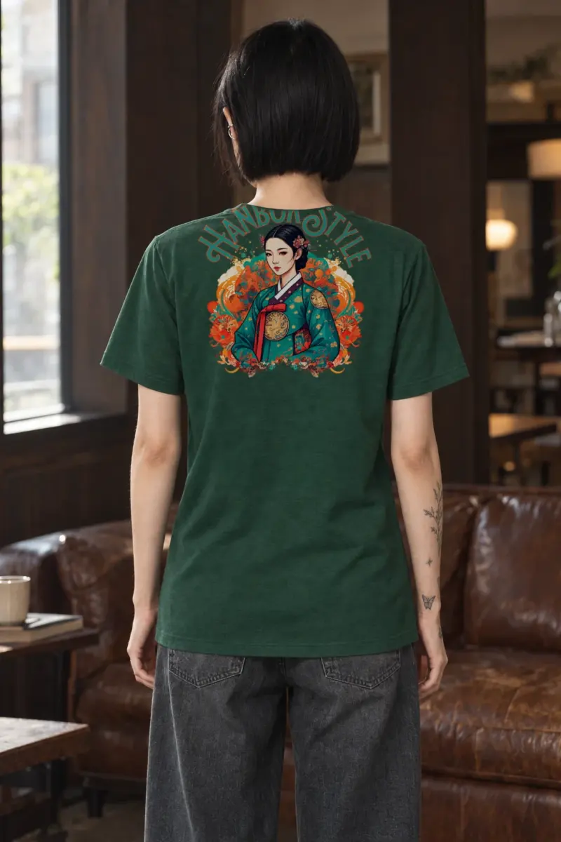 "Wildflower Heritage Muse" Heavyweight Unisex Crewneck T-shirt